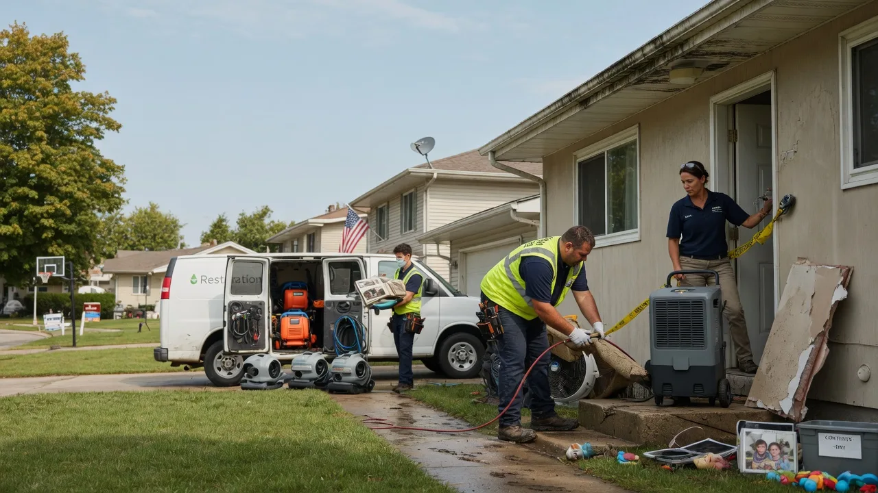Water Damage Restoration in Milton, KS near me